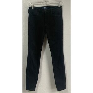 Hollister Black Mid-Rise Super Skinny Jeans Womens 5R W27 L30 Classic Stretch